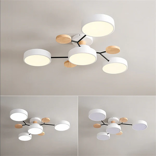 Nordic Branching LED Ceiling Fixture, Modern Design