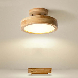 Wooden LED Ceiling Light, Modern Design