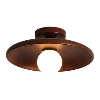Bowl-Shaped Ceiling Fixture, Flat Design