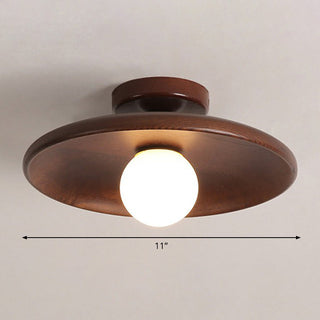 Bowl-Shaped Ceiling Fixture, Flat Design