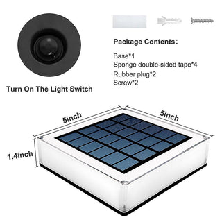 Sleek Solar Lamp, Energy Efficient