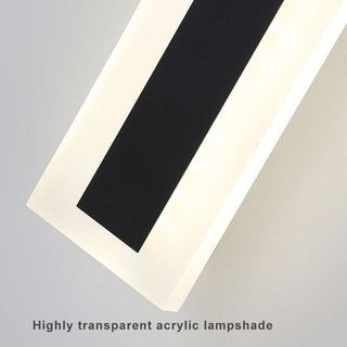 Outdoor Acrylic Lighting Fixture, Modern Design