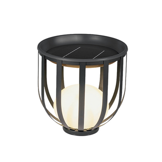 All-Weather Solar Garden Lamp, Bright and Reliable