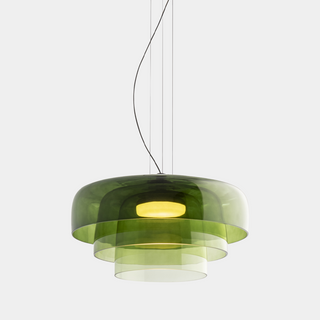 Scandinavian Glass Pendant Light, Modern Design