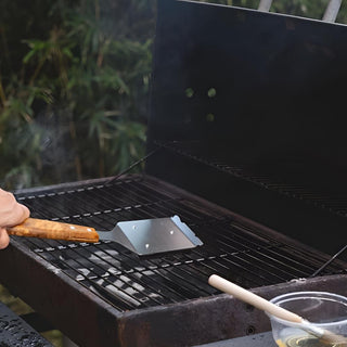 Heavy-Duty Stainless Steel Grill Brush | Durable Scraper