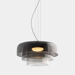 Scandinavian Glass Pendant Light, Modern Design