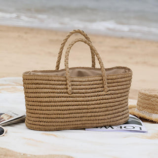 Woven Straw Tote Bag | Stylish and Versatile