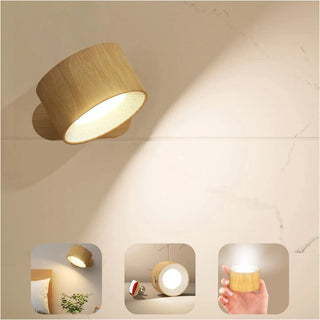 Versatile Wall Lamp, Wireless and Rechargeable
