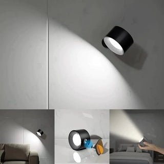 Versatile Wall Lamp, Wireless and Rechargeable