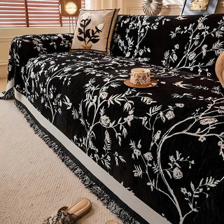Chic Chenille Sofa Cover | Elegant Design