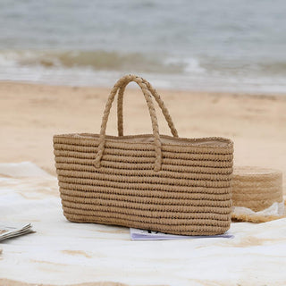 Woven Straw Tote Bag | Stylish and Versatile