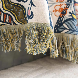 Rustic Floral Throw Blanket | Artistic Design