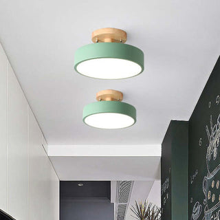 Wooden LED Ceiling Light, Modern Design