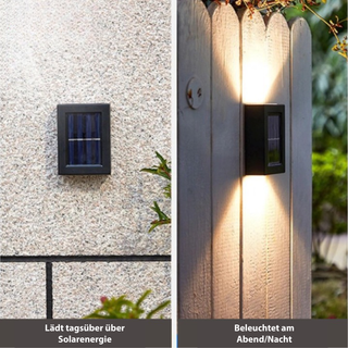 Wireless Solar Wall Lights, Atmospheric Design
