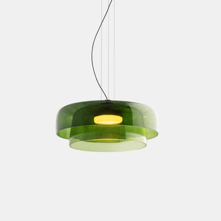 Scandinavian Glass Pendant Light, Modern Design