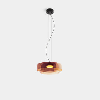 Scandinavian Glass Pendant Light, Modern Design