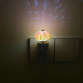 Decorative Night Light, Sea Urchin Design