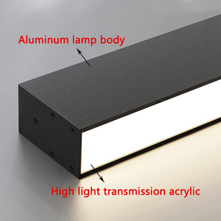 Sleek LED Ceiling Fixture, Scandinavian Design