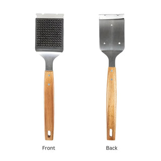 Heavy-Duty Stainless Steel Grill Brush | Durable Scraper