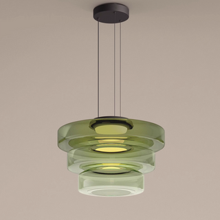 Glass Pendant Lighting, Bauhaus-Inspired