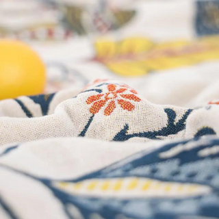 Rustic Floral Throw Blanket | Artistic Design