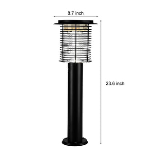 Solar-Powered Mosquito Trap Light, Waterproof and Vibration-Activated