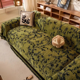 Chic Chenille Sofa Cover | Elegant Design