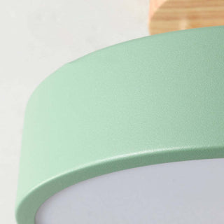 Wooden LED Ceiling Light, Modern Design