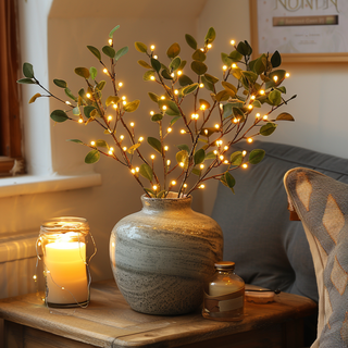 Decorative LED Olive Branch Light  Warm White
