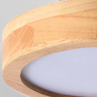 Wooden LED Ceiling Light, Modern Design