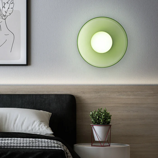 Sleek Round Ceiling Fixture, Modern Design