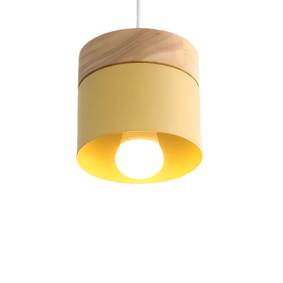 Natural Wood Pendant Lights, Rustic Charm