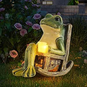 Radiant Garden Frog, Illuminated