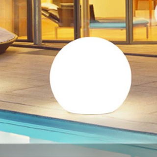 Solar Powered Garden Light, Decorative Sphere