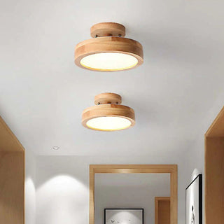 Wooden LED Ceiling Light, Modern Design