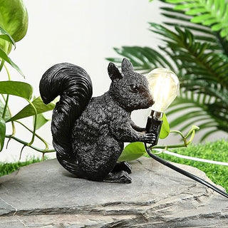 Charming Squirrel Table Lamp, Nordic Style