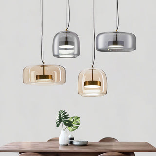 Modern Glass Pendant Light, Stylish Design