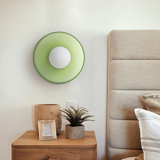 Sleek Round Ceiling Fixture, Modern Design