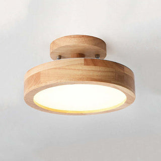 Wooden LED Ceiling Light, Modern Design