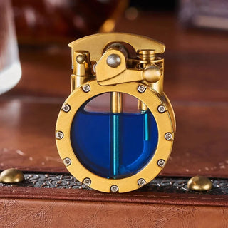 Stylish Fire Antique Transparent Kerosene Lighter