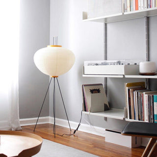 Translucent Paper Floor Lamp, Soft Glow