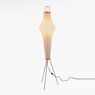 Translucent Paper Floor Lamp, Soft Glow