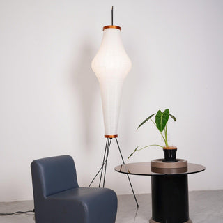 Translucent Paper Floor Lamp, Soft Glow