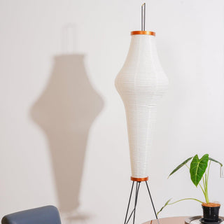 Translucent Paper Floor Lamp, Soft Glow
