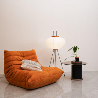Translucent Paper Floor Lamp, Soft Glow