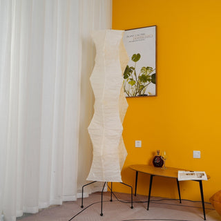 Translucent Paper Floor Lamp, Soft Glow