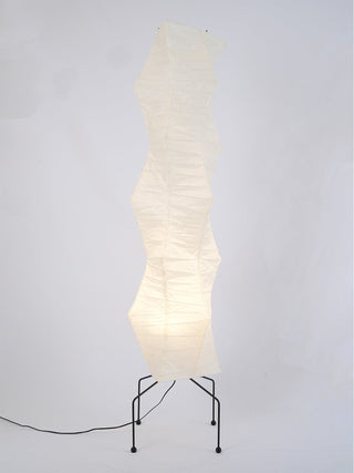 Translucent Paper Floor Lamp, Soft Glow