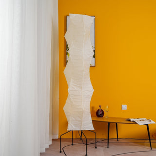 Translucent Paper Floor Lamp, Soft Glow