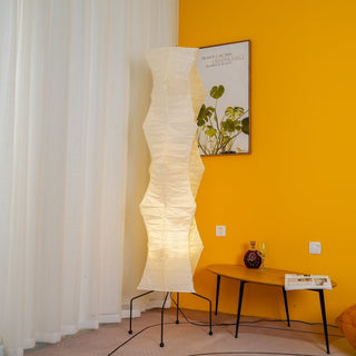 Translucent Paper Floor Lamp, Soft Glow