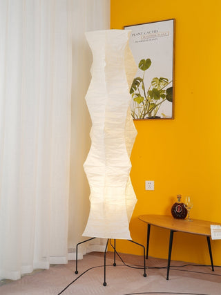 Translucent Paper Floor Lamp, Soft Glow